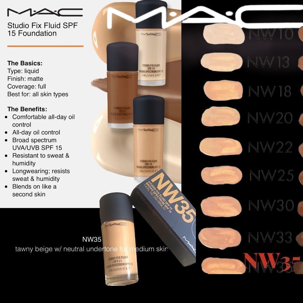 - M-A-C STUDIO FIX FLUID NW35